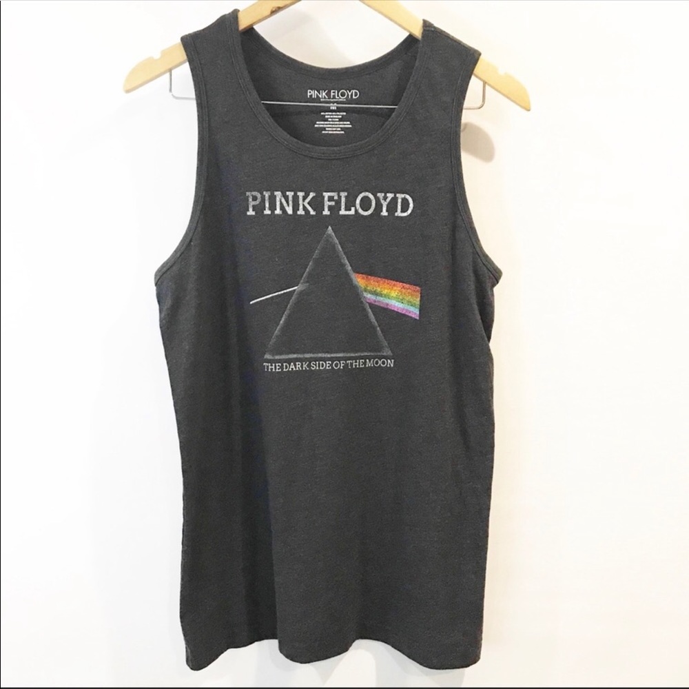 🚌 Pink Floyd | Graphic Band Tank Top Grey M